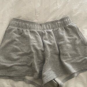 Aerie Light Gray Athletic Shorts